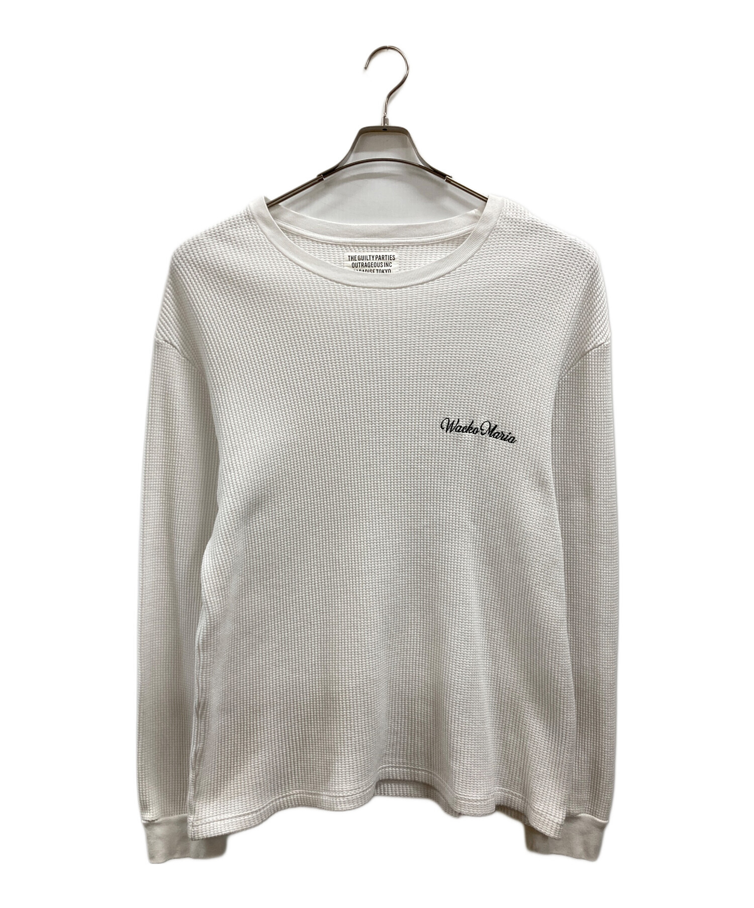 専用 WACKO MARIA サーマルカットソーワッフルニットシャツ M 中古・古着通販】WACKO MARIA (ワコマリア) サーマルカットソー