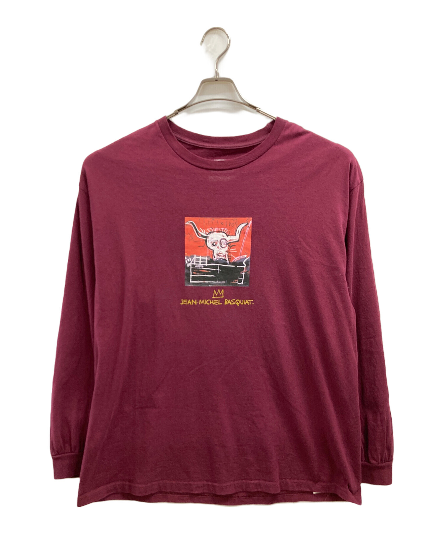 WACKO MARIA BASQUIAT SWEAT SHIRT バスキア　赤 中古・古着通販】WACKO MARIA (ワコマリア) BASQUIAT (バスキア