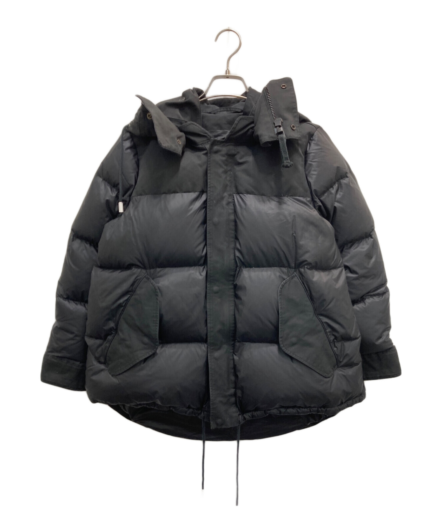 ザ　リラクス　ダウン 中古・古着通販】THE RERACS (ザ リラクス) ダウンジャケット ブラック