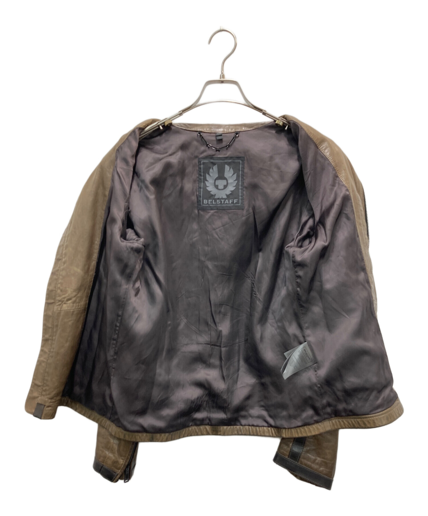 中古・古着通販】BELSTAFF (ベルスタッフ) シングルライダースレザー