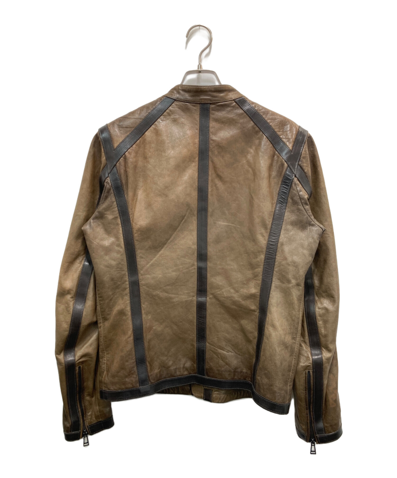 中古・古着通販】BELSTAFF (ベルスタッフ) シングルライダースレザー