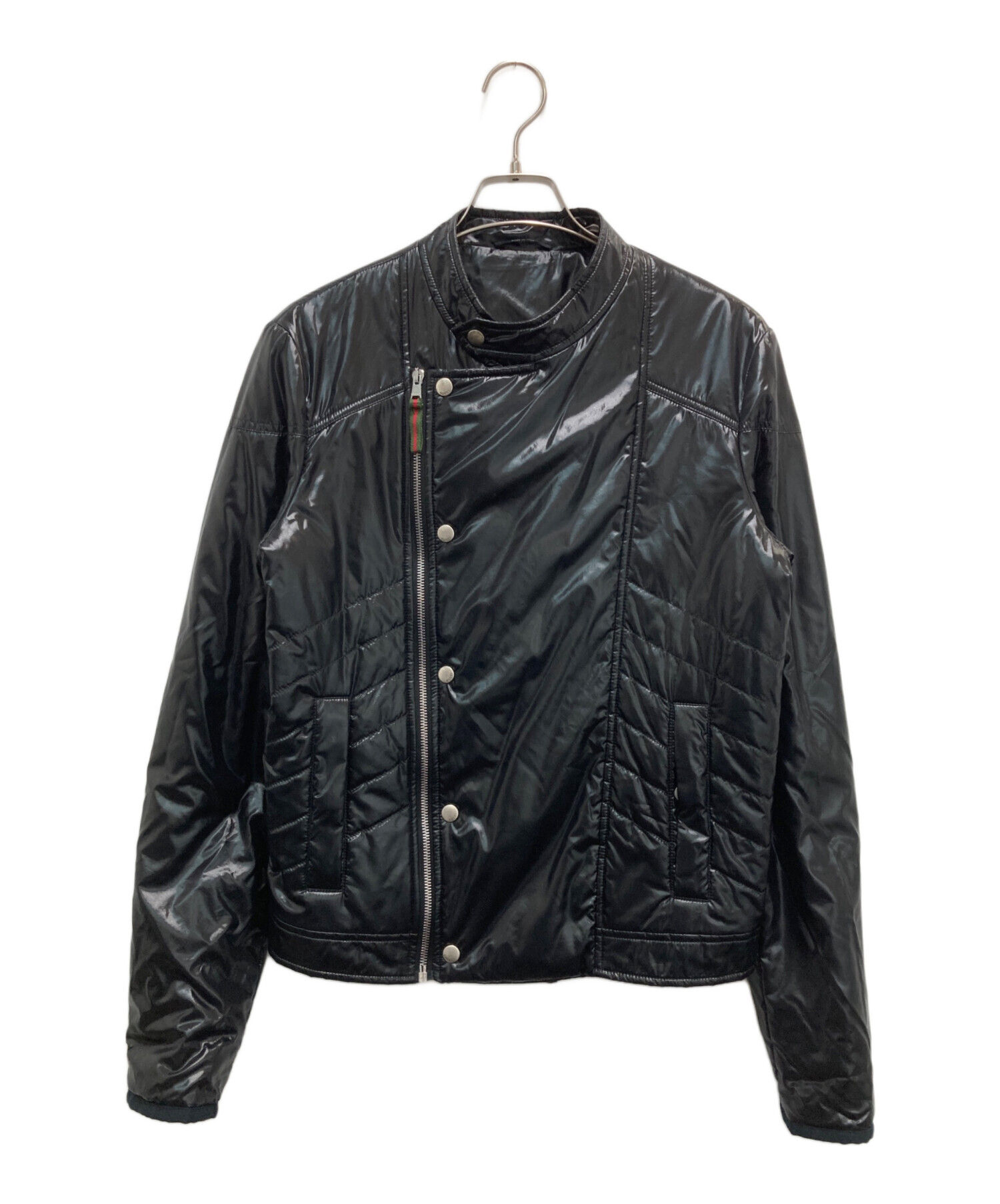 中古・古着通販】GUCCI (グッチ) 中綿ブルゾン ブラック サイズ:44