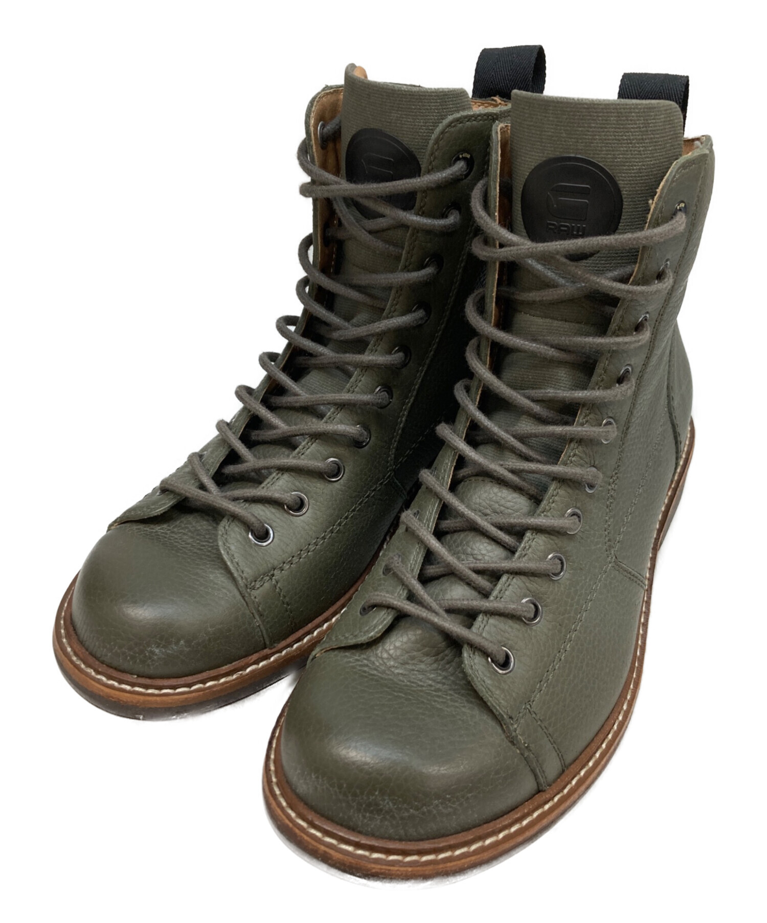 中古・古着通販】G-STAR RAW (ジースターロゥ) 10ホールブーツ 