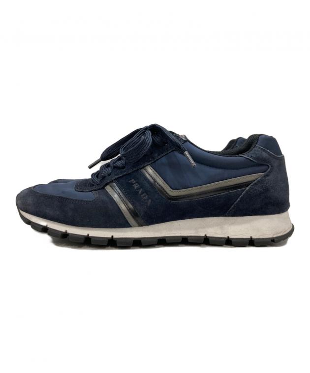 中古・古着通販】PRADA SPORTS (プラダスポーツ) スウェードスニーカー