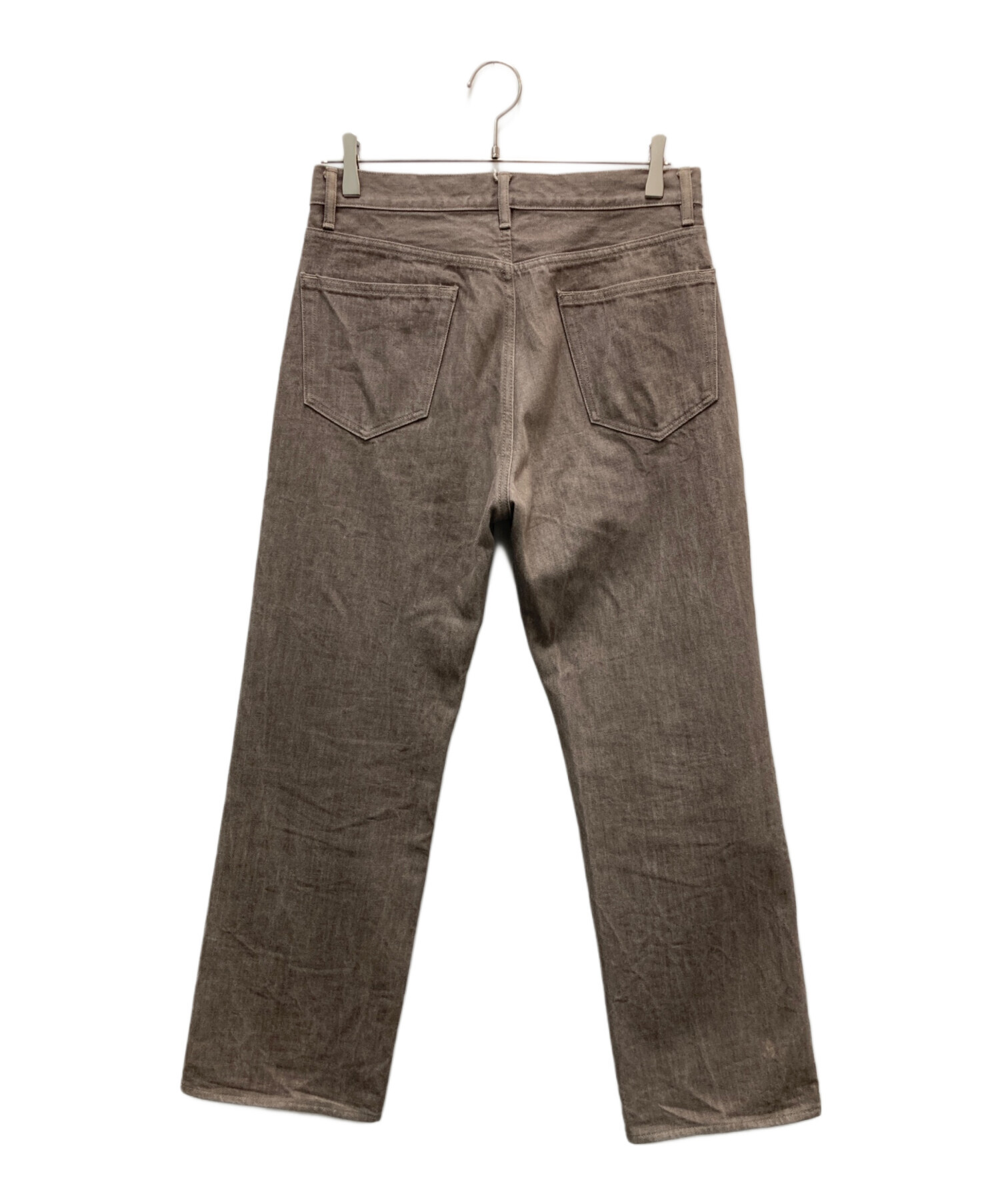 中古・古着通販】AURALEE (オーラリー) Hard Twist Brown Denim 5P 