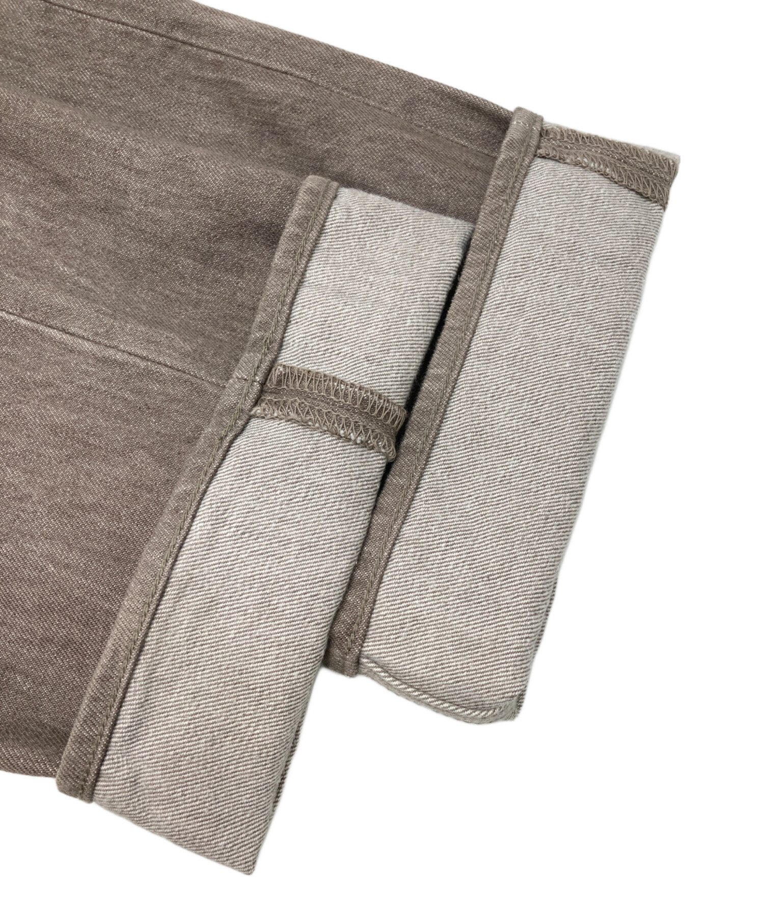未使用 AURALEE BROWN DENIM モカブラウン 30 Auralee Hard Twist Denim Five Pocket Pants in Mocha Brown Curated