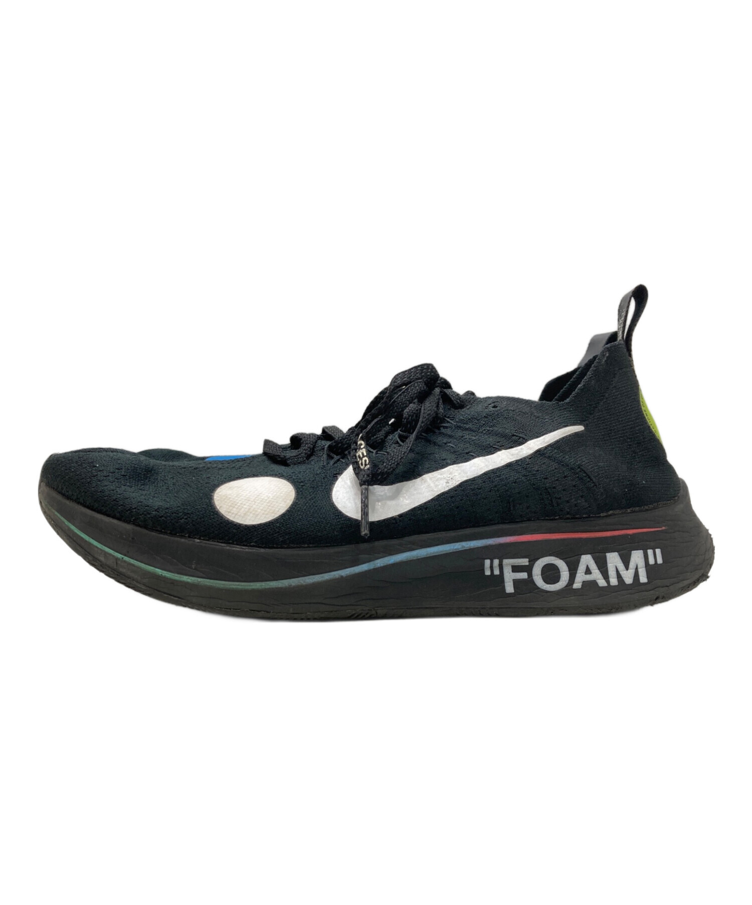 希少　NIKE x off white ZM FLY MERCURIAL ナイキ 中古・古着通販】NIKE (ナイキ) OFFWHITE (オフホワイト) ズームフライ