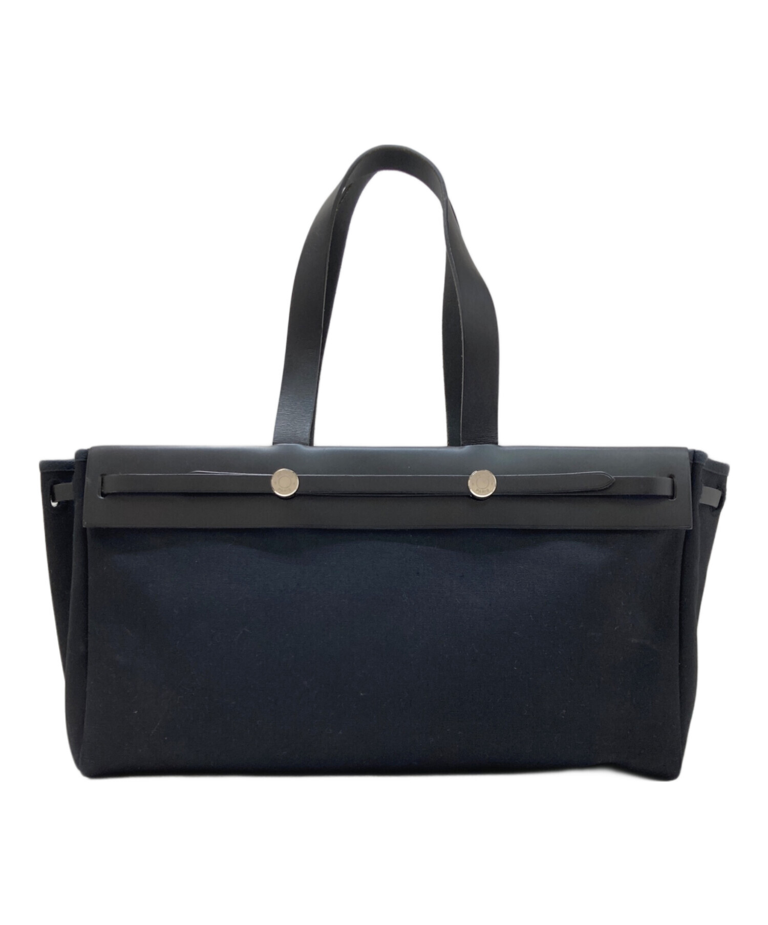 中古・古着通販】HERMES (エルメス) エールバッグ カバスMM ブラック