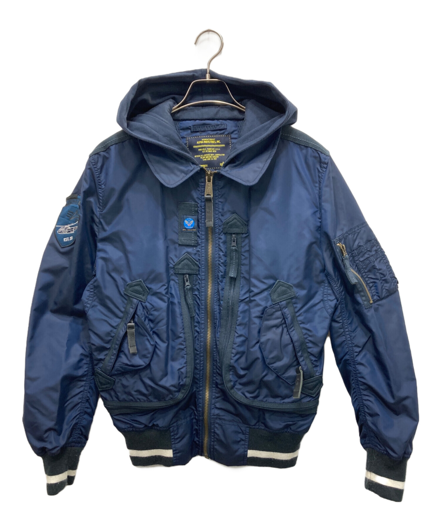 中古 ALPHA INDUSTRIES フライトジャケット 中古・古着通販】ALPHA INDUSTRIES (アルファインダストリーズ