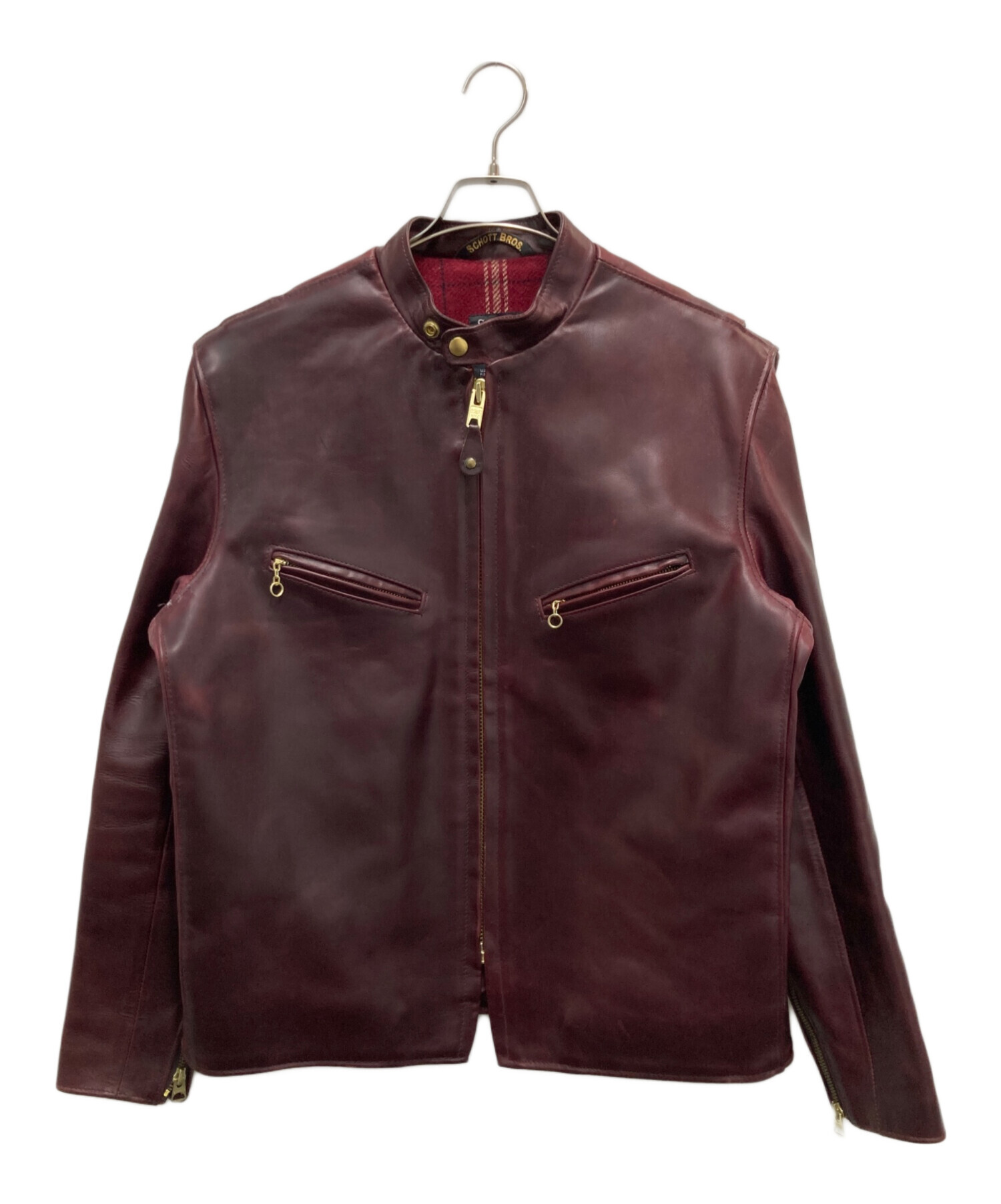 中古・古着通販】Schott (ショット) ホーウィンクロムエクセルレザー