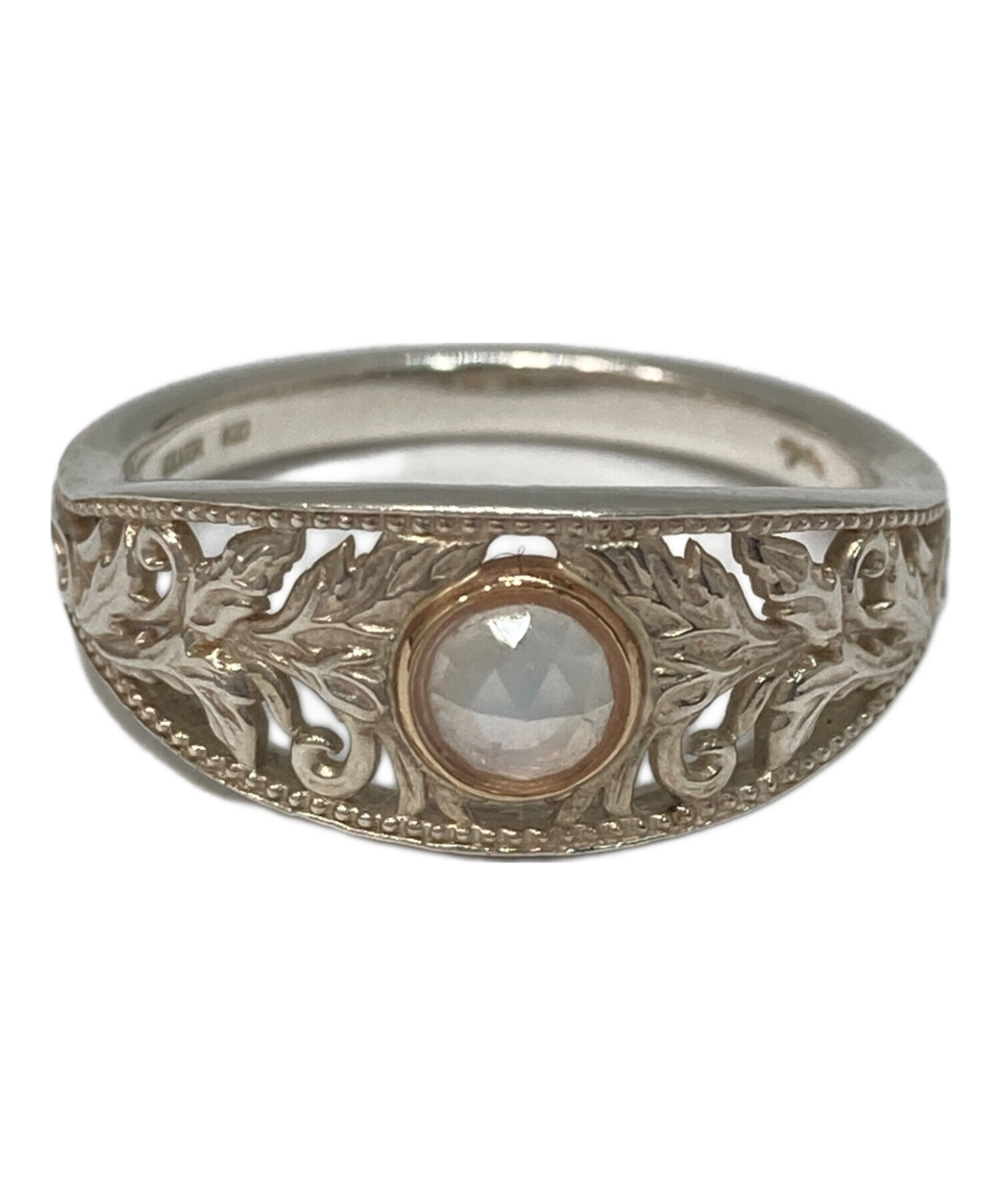 agete シルバー10 kリング ラブラドライト装飾 シルバーラブラドライトリング | agete/アガット | 三越伊勢丹