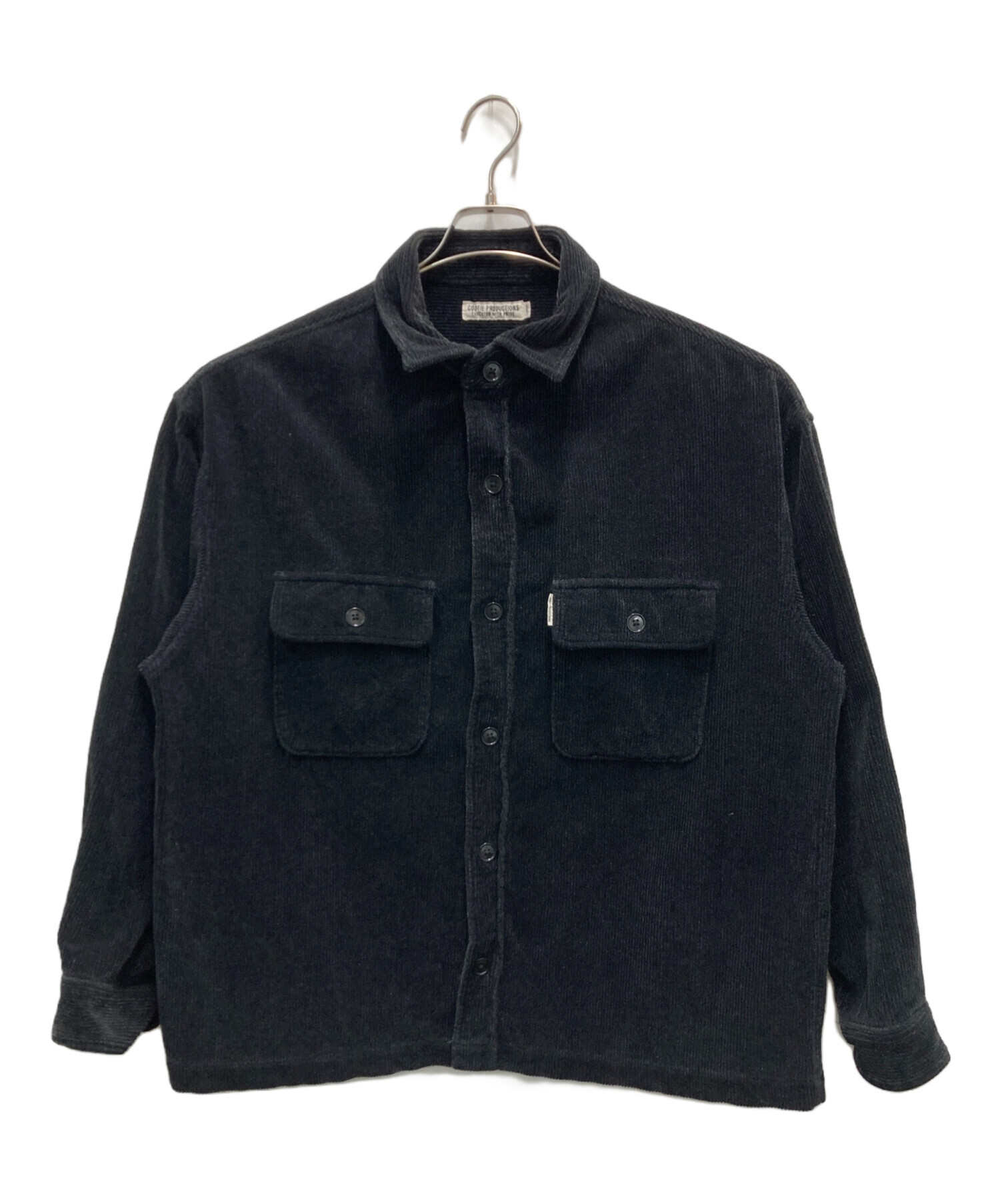 cootie productions ジャケット コーデュロイ ブラック 中古・古着通販】COOTIE PRODUCTIONS (クーティープロダクツ