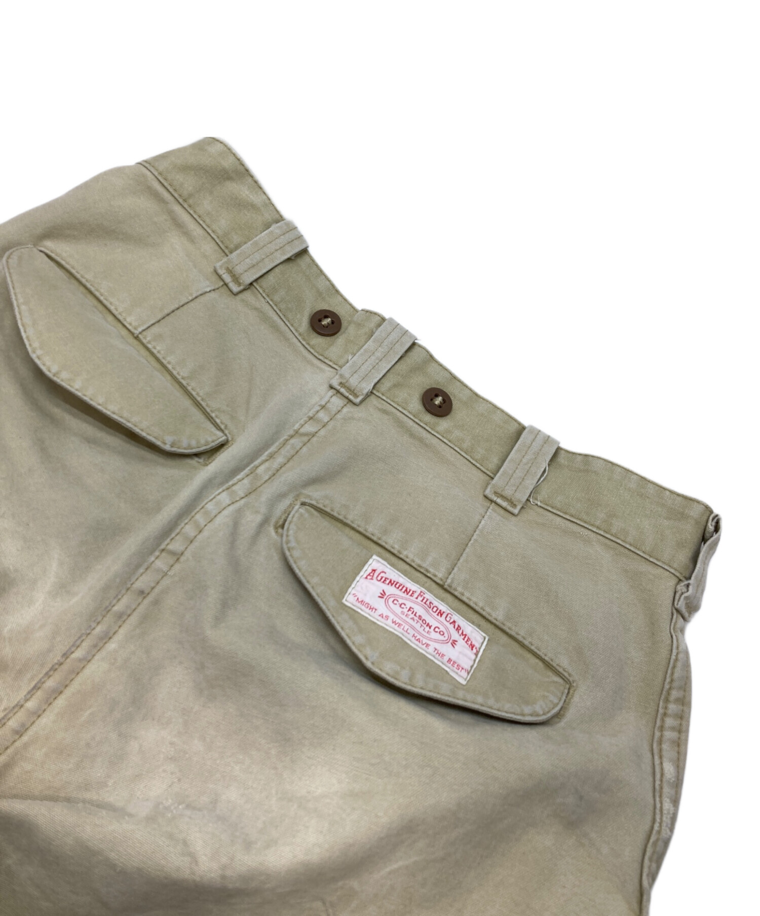 中古・古着通販】FILSON (フィルソン) ワークパンツ ベージュ サイズ