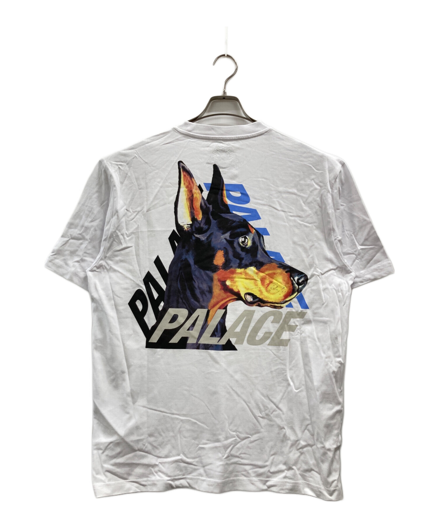 中古・古着通販】PALACE (パレス) P-3-K-9 T-SHIRT ホワイト サイズ:XL