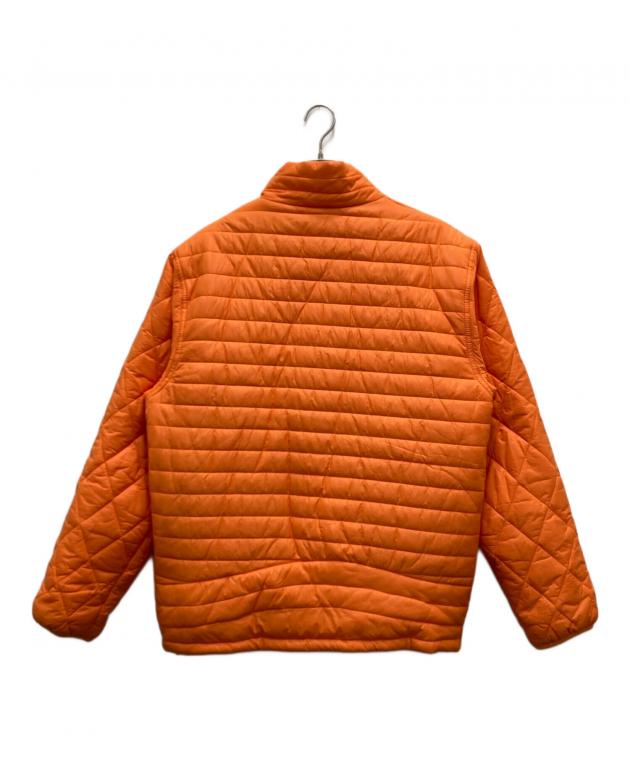 old stussyオレンジジャケット Lサイズ 中古・古着通販】stussy (ステューシー) 中綿ジャケット オレンジ