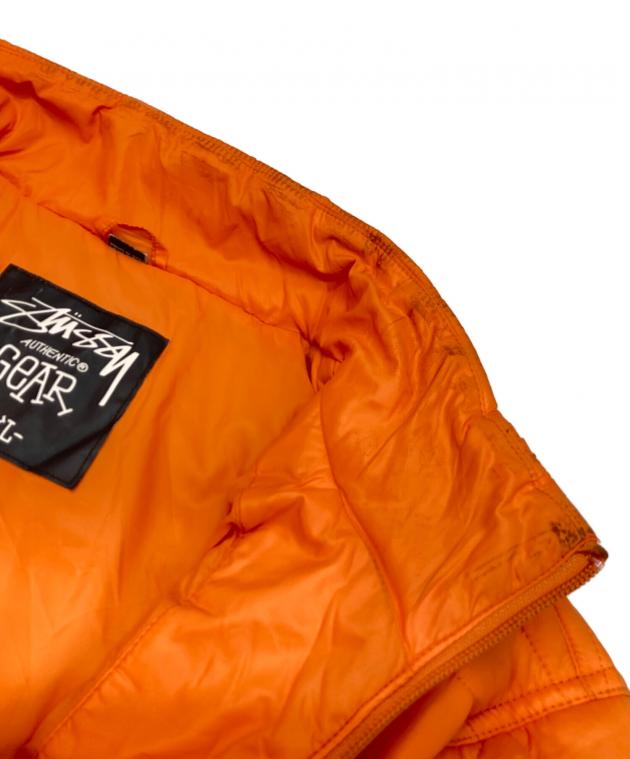 中古・古着通販】stussy (ステューシー) 中綿ジャケット オレンジ