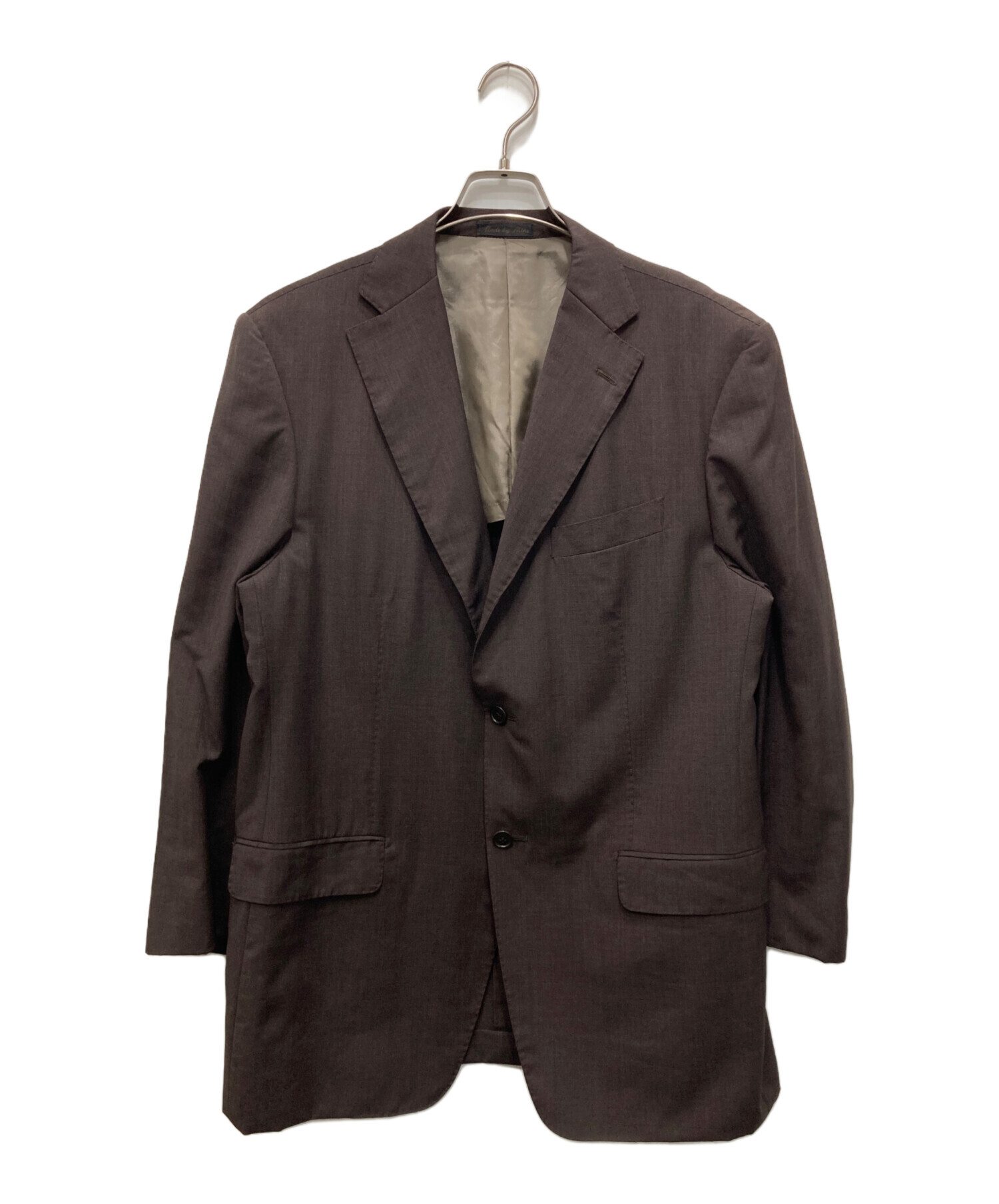 中古・古着通販】SHIPS (シップス) テーラードジャケット ブラウン