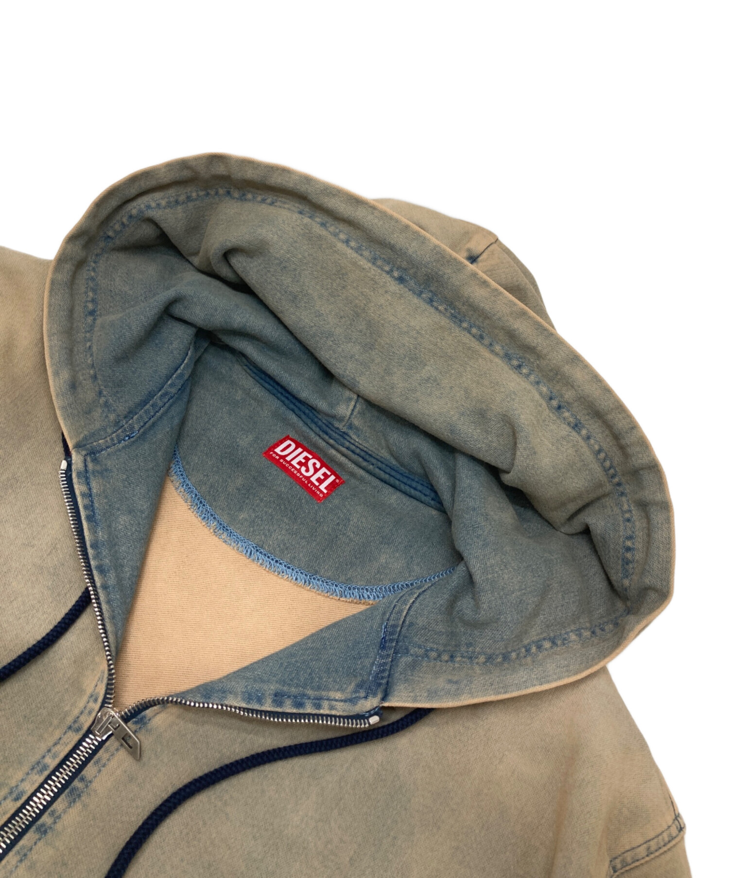 中古・古着通販】DIESEL (ディーゼル) デニムジャケット ベージュ