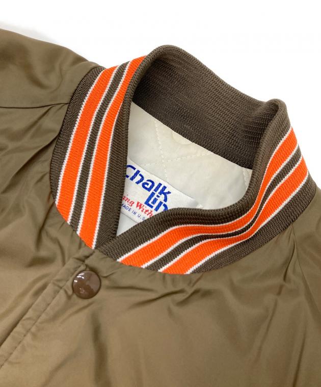 中古・古着通販】Chalk Line (チョークライン) スタジャン ベージュ