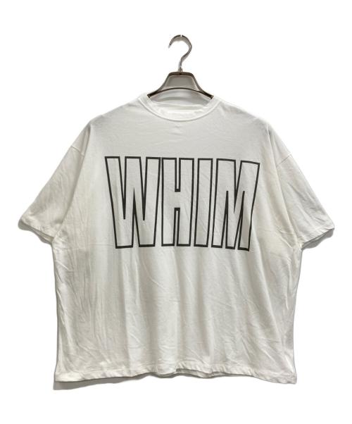 ウィムガゼット リラックスロゴTシャツ ホワイト 中古・古着通販】Whim Gazette (ウィムガゼット) リラックスロゴT