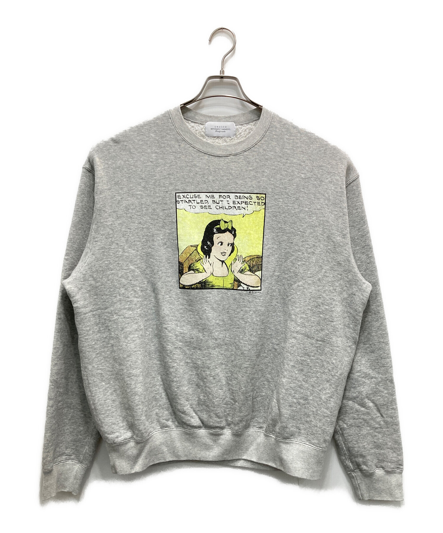 中古・古着通販】UNUSED (アンユーズド) 白雪姫プリントスウェット