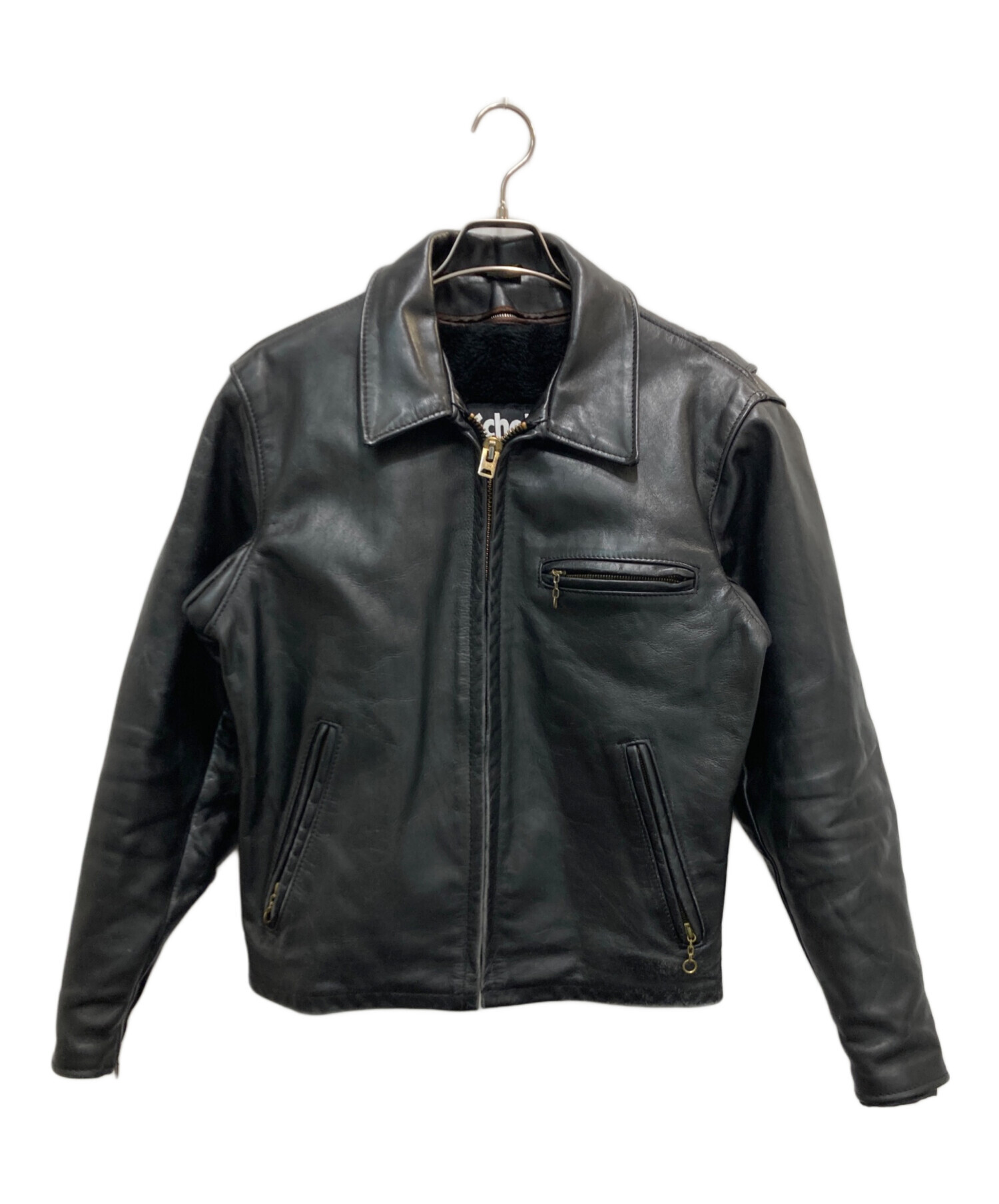 中古・古着通販】Schott (ショット) 642ライナー付シングルライダース