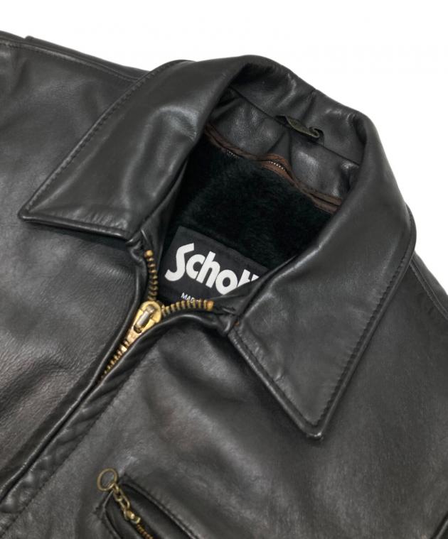 中古・古着通販】Schott (ショット) 642ライナー付シングルライダース