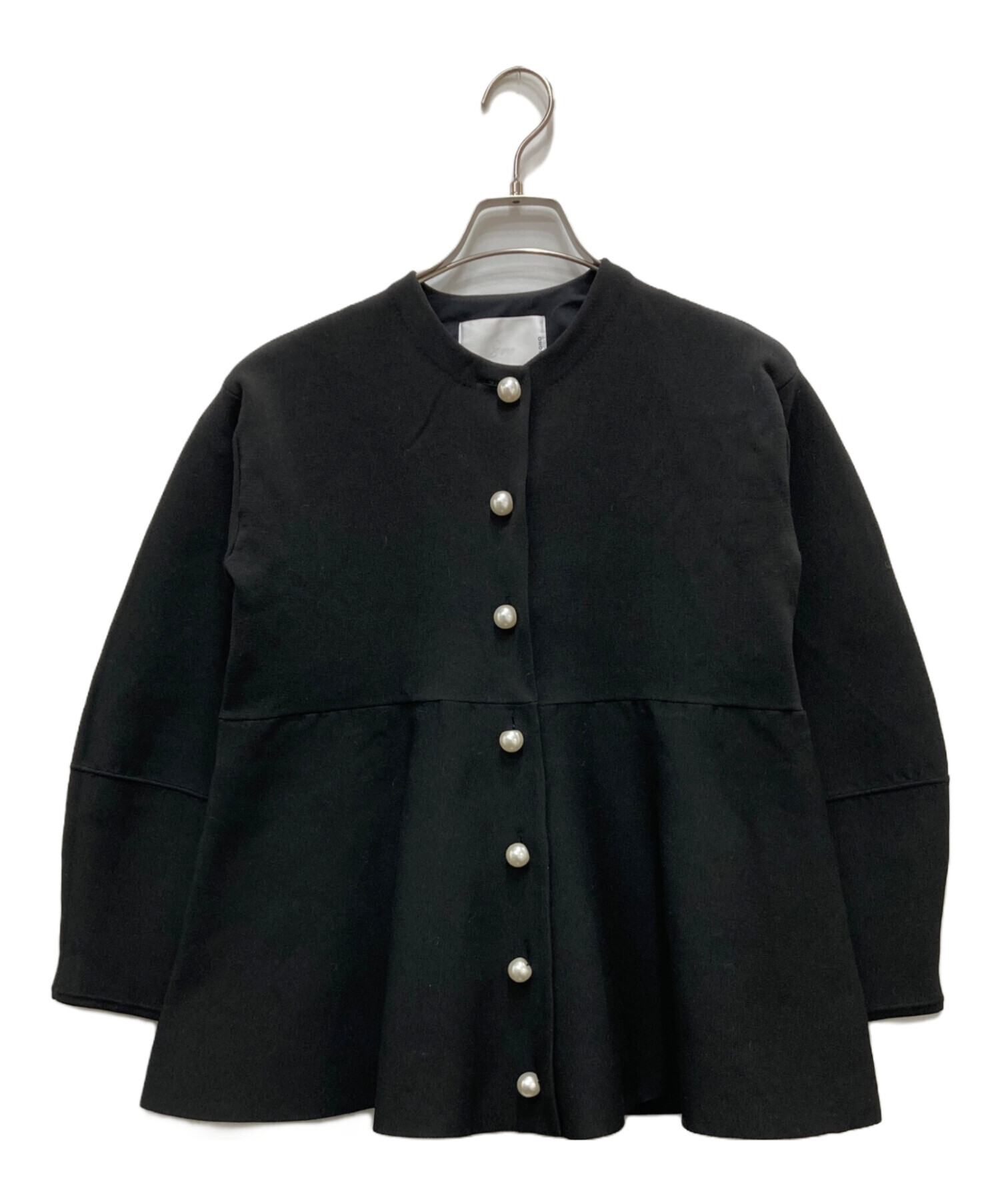 中古・古着通販】Sono (ソーノ) ビックパール フレアブルカーディガン