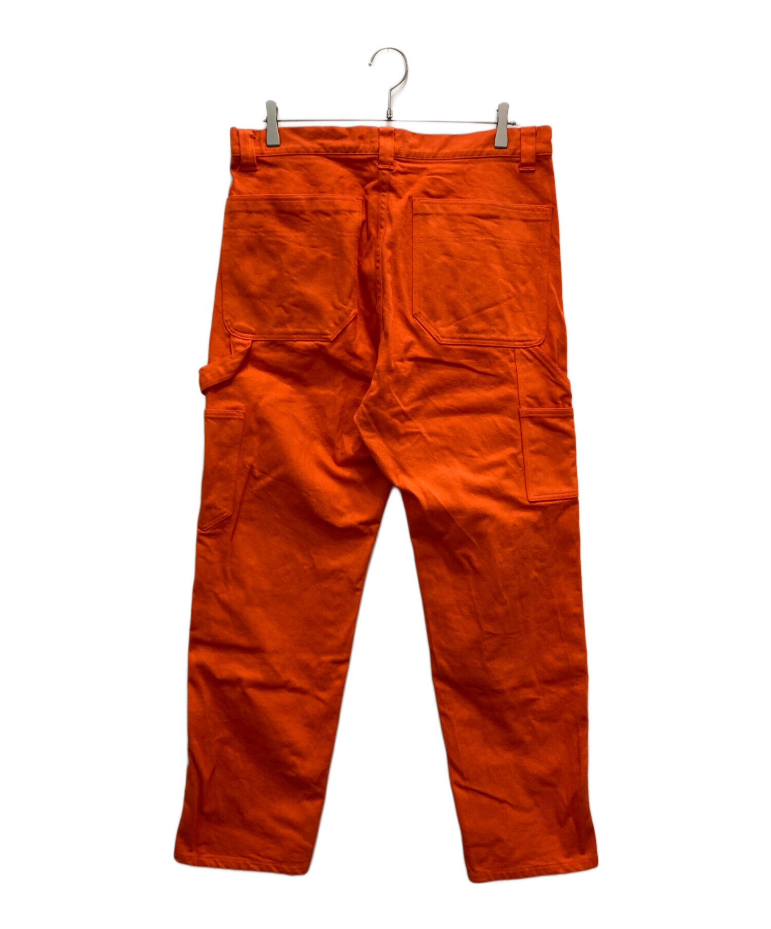 【greatLAnd ペインターパンツ / オレンジ / 36】 中古・古着通販】Great Land (グレートランド) ダブルニーペインター