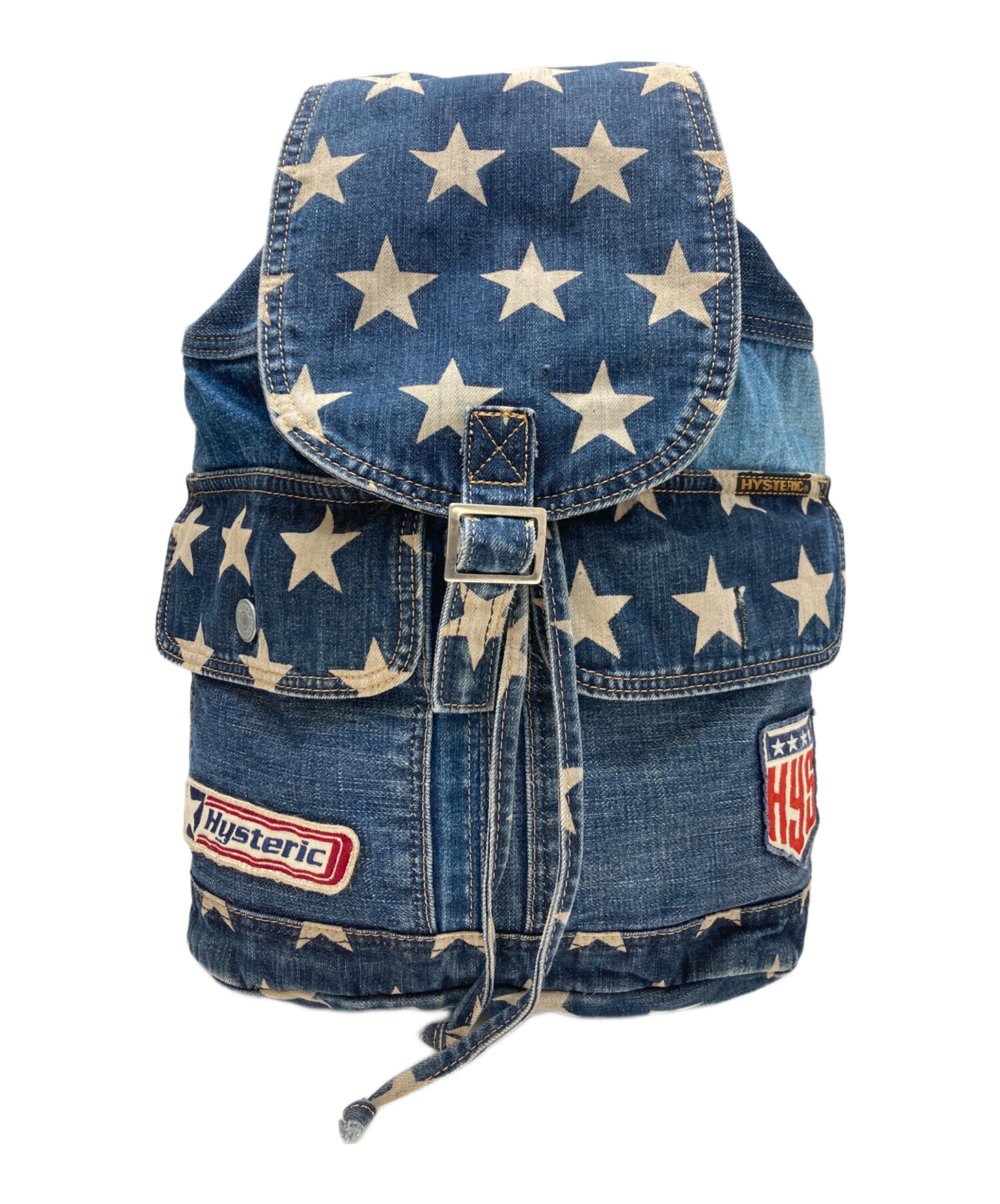 即完売HYSTERIC GLAMOUR デニムショルダーバッグ Hysteric Glamour デニム ショルダーバッグ