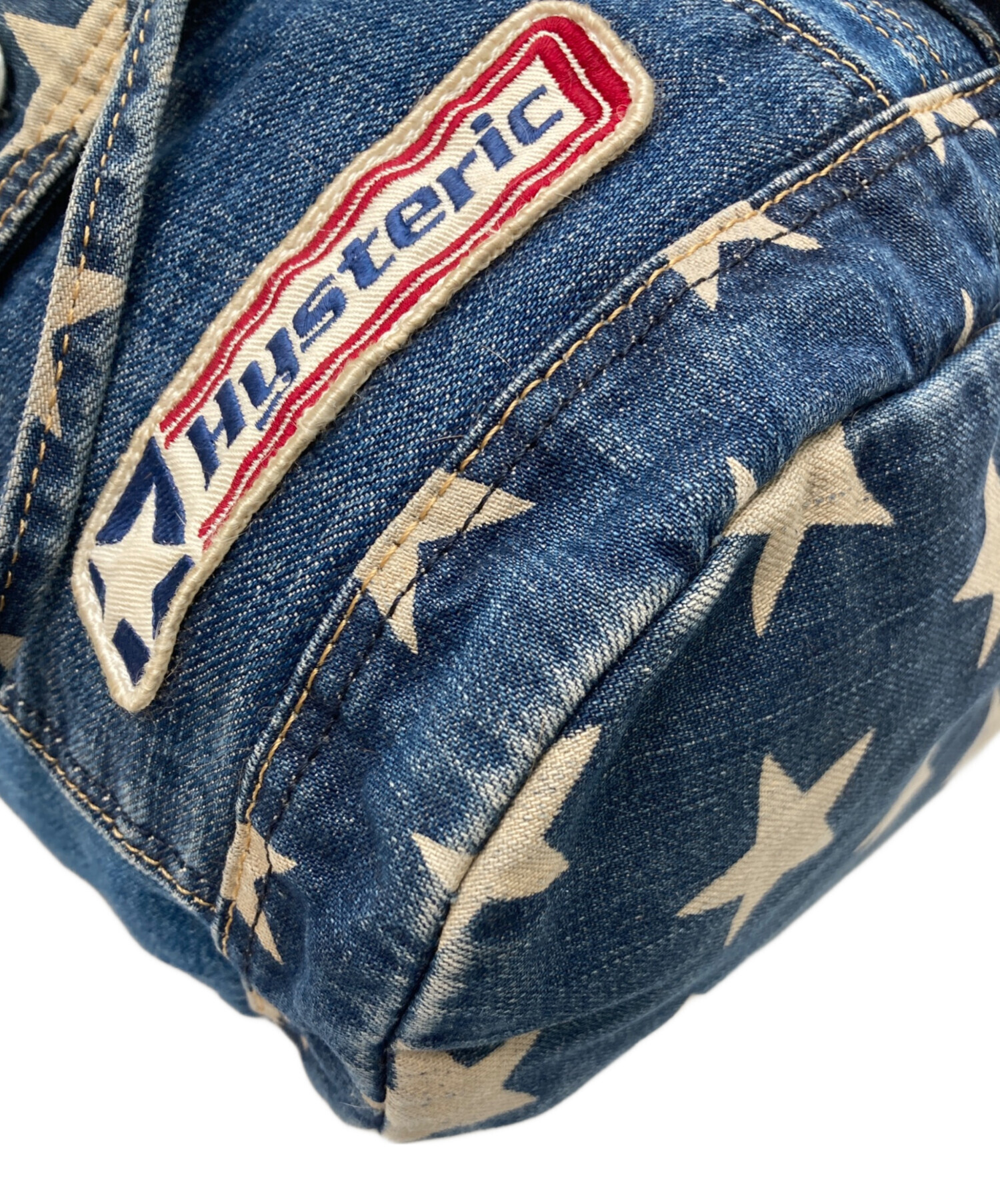 美品　ヒステリックグラマー　ヒスガール　インディゴ　デニム　3way リュック 中古・古着通販】Hysteric Glamour (ヒステリックグラマー) デニム