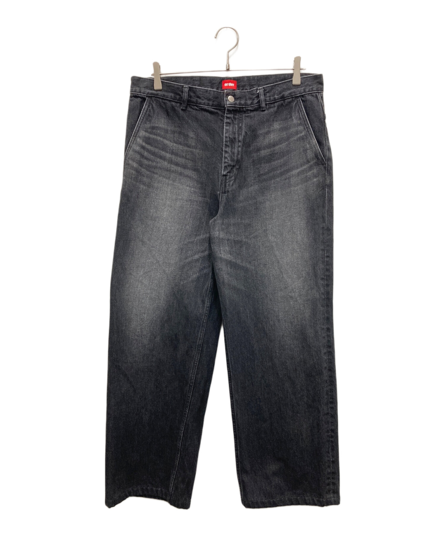 中古・古着通販】order (オーダー) loose denim pants one wash 