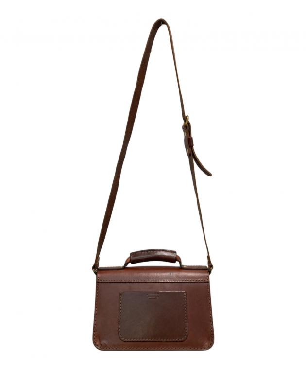 中古・古着通販】Herz (ヘルツ) レザー2WAYバッグ ブラウン｜ブランド