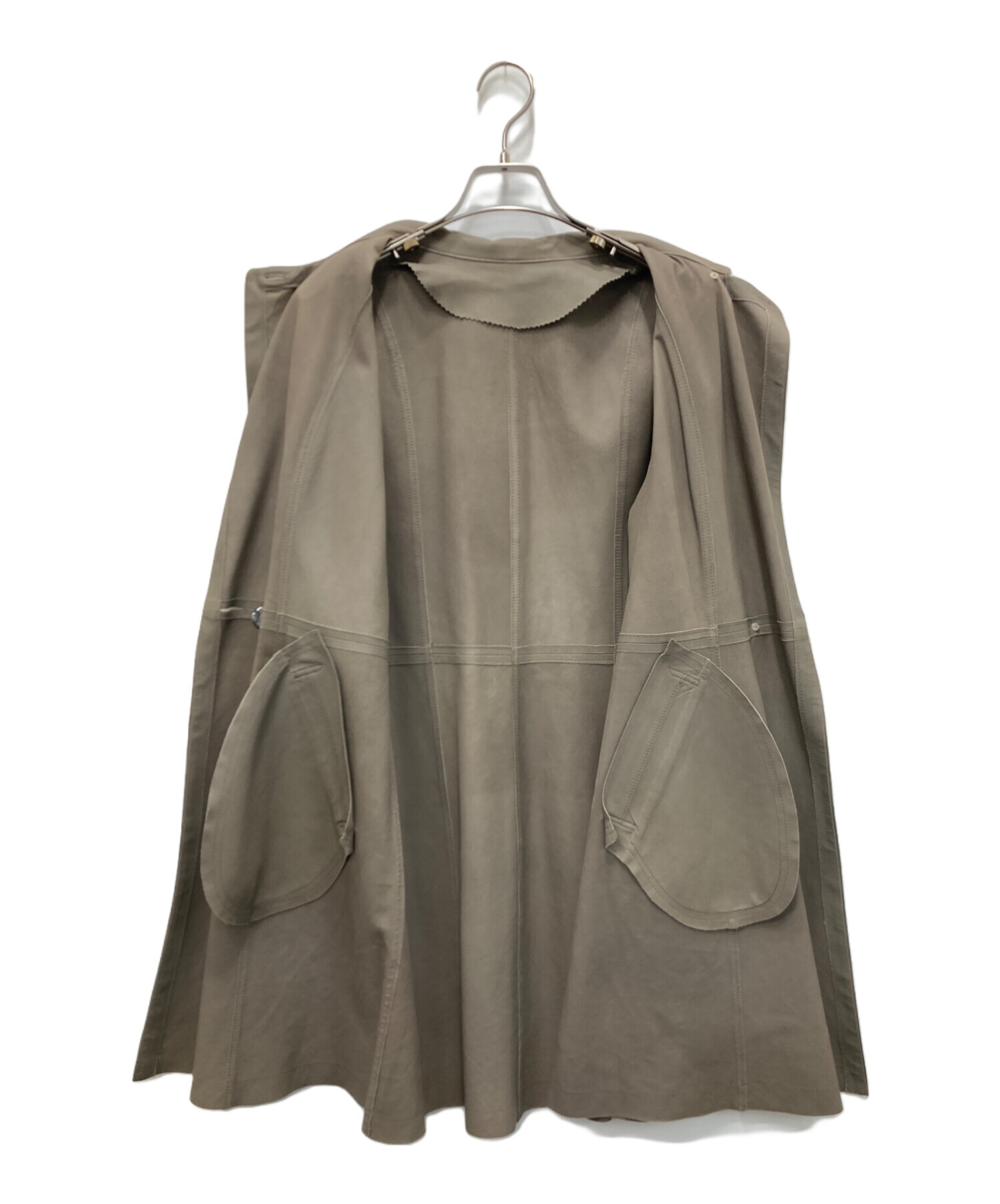 BALMAIN バルマン アンゴラ コート 9号 ベージュ レディース 未使用