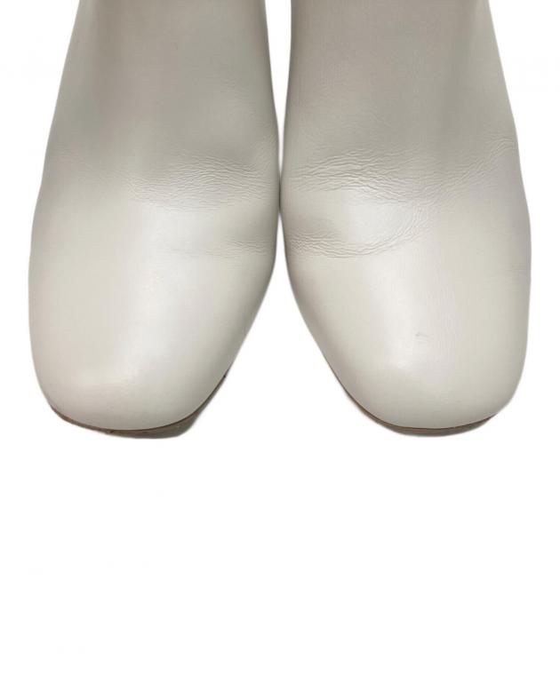 中古・古着通販】TOD'S (トッズ) 65 レザーミュール ホワイト サイズ 中古・古着通販】TOD'S (トッズ) 65 レザーミュール ホワイト サイズ