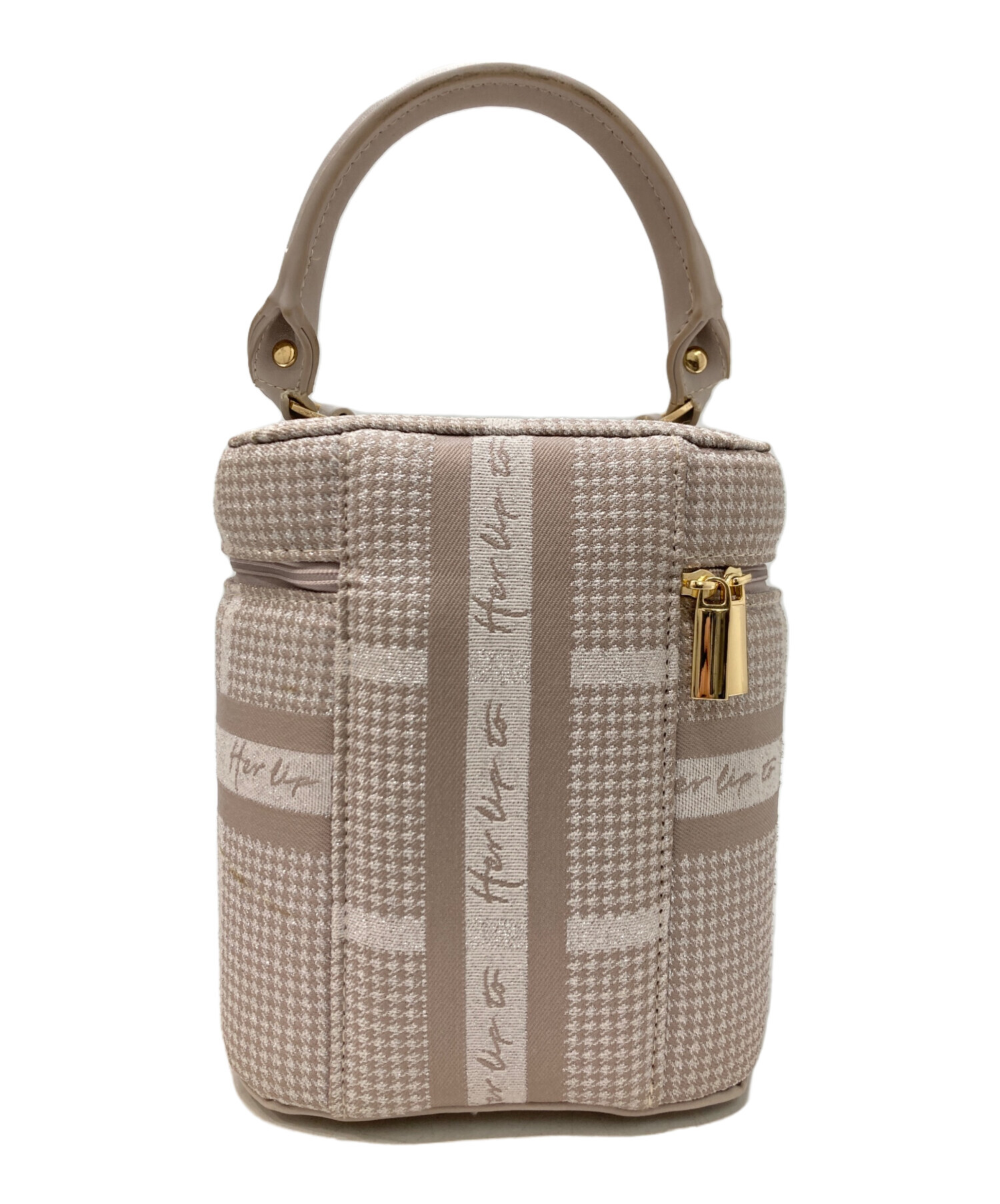 不定期特価 Herlipto Jacquard Vanity Bag バニティバッグ 【公式通販】