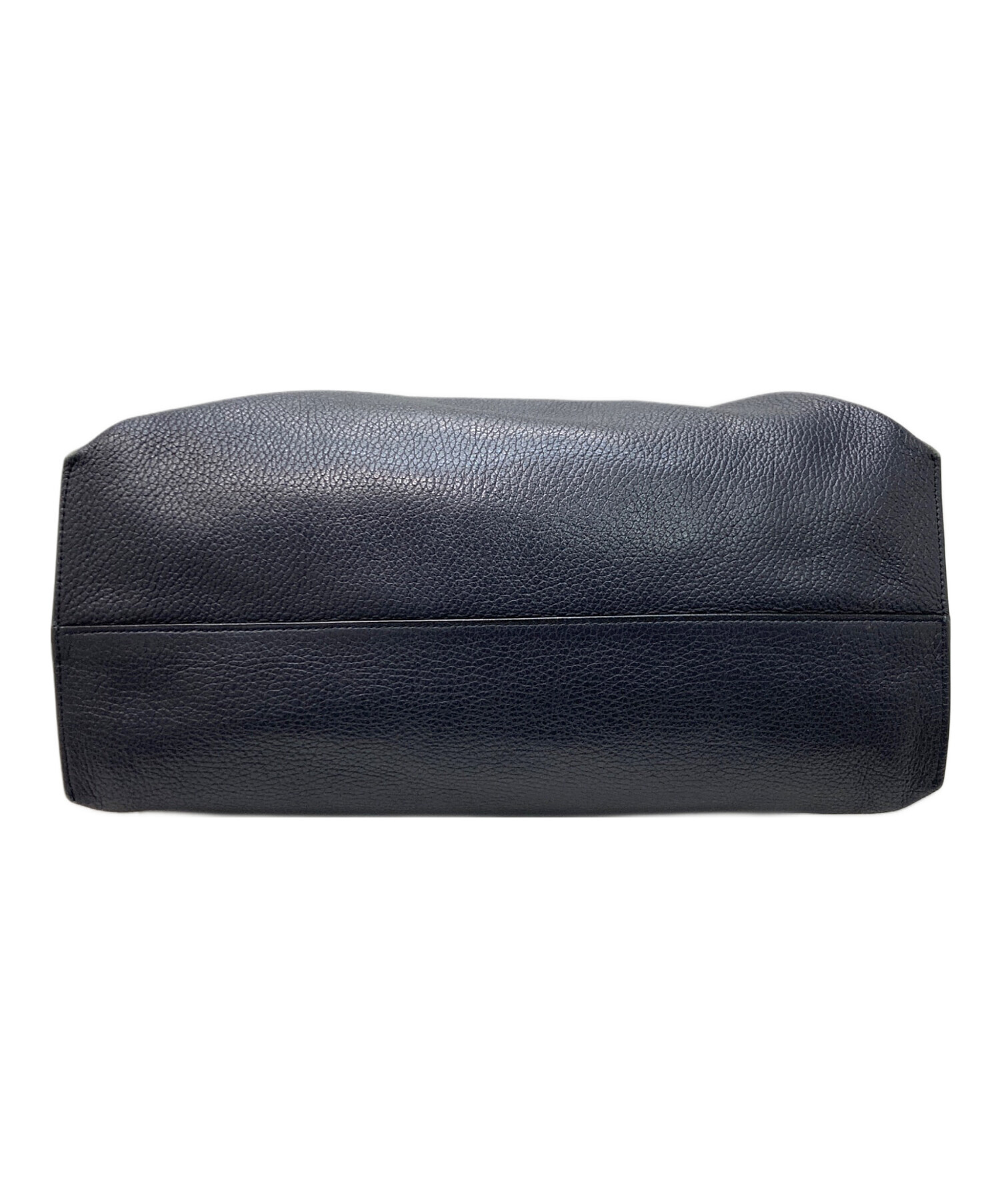 【男女兼用】　JIL SANDER NAVY ハンドバッグ　紺色 中古・古着通販】JIL SANDER NAVY (ジルサンダー ネイビー) レザー