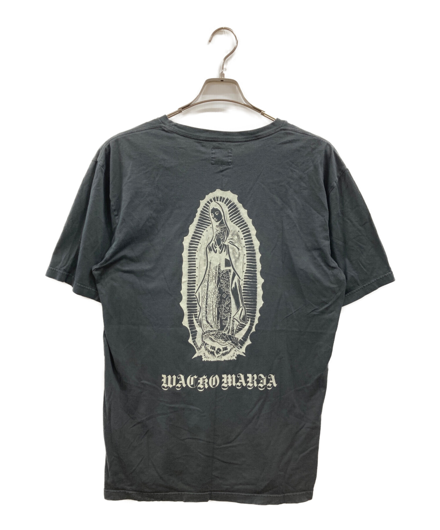 中古・古着通販】WACKO MARIA (ワコマリア) プリントTシャツ ブラック 