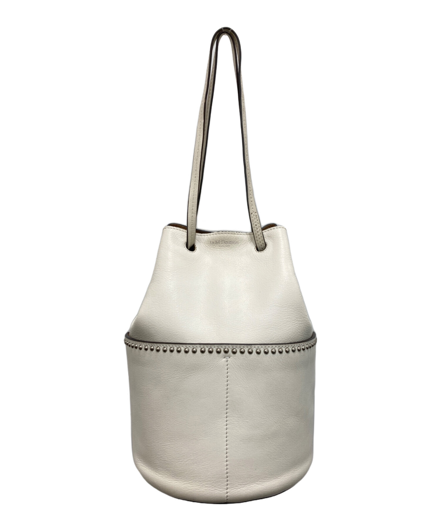 ✨美品✨J&M DAVIDSON　ミニデイジー　バゲットバッグ　スタッズ　白 中古・古着通販】J&M DAVIDSON (ジェイ＆エム デヴィッドソン) ミニ