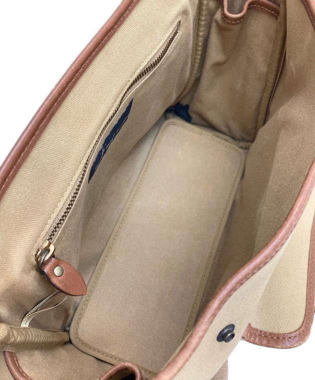 POLO ラルフローレン ボストンバッグ サファリ レザー ベージュ ショルダー 中古・古着通販】POLO RALPH LAUREN (ポロ・ラルフローレン) サファリ