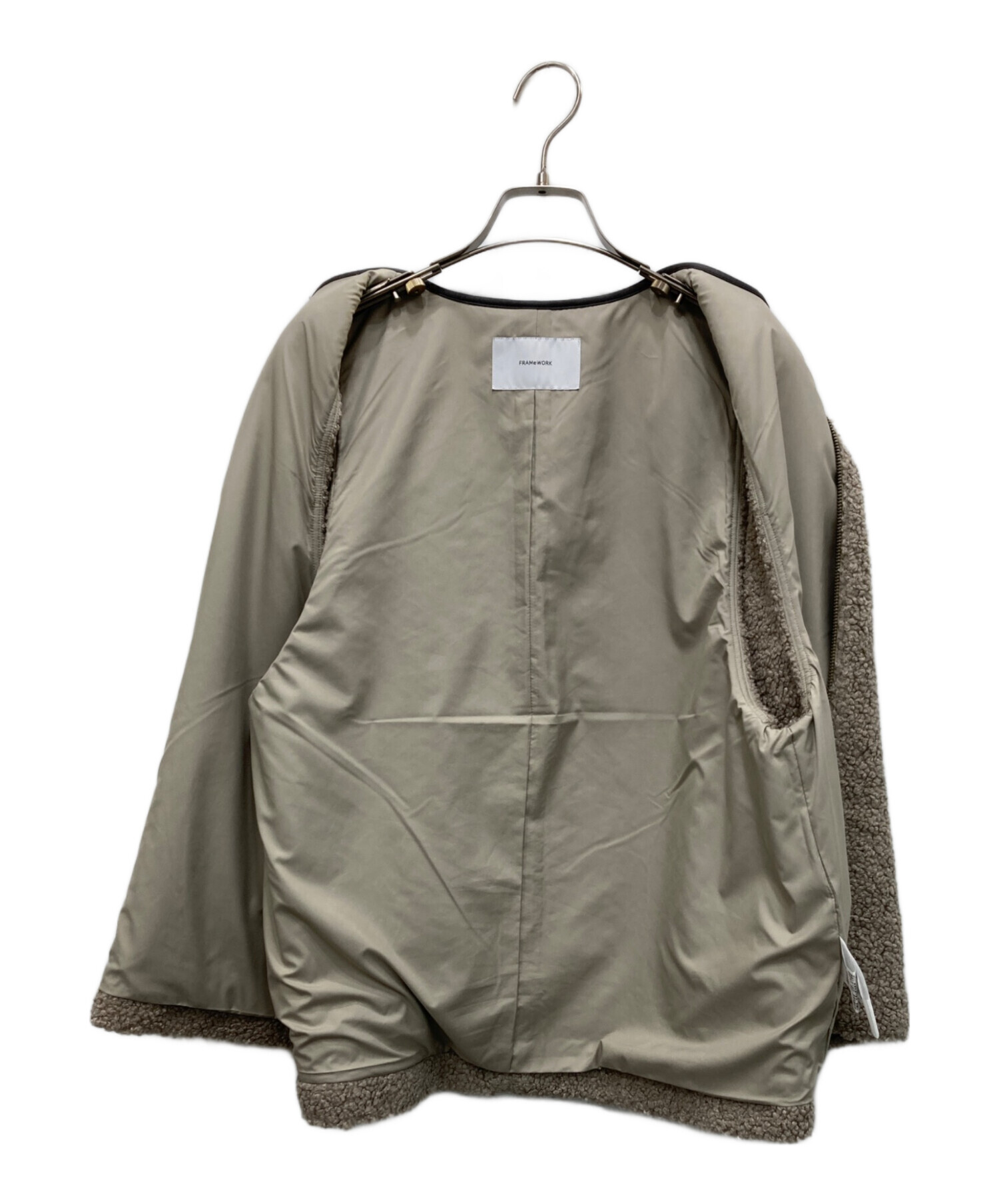 中古・古着通販】FRAMeWORK (フレームワーク) パイピングボアベスト