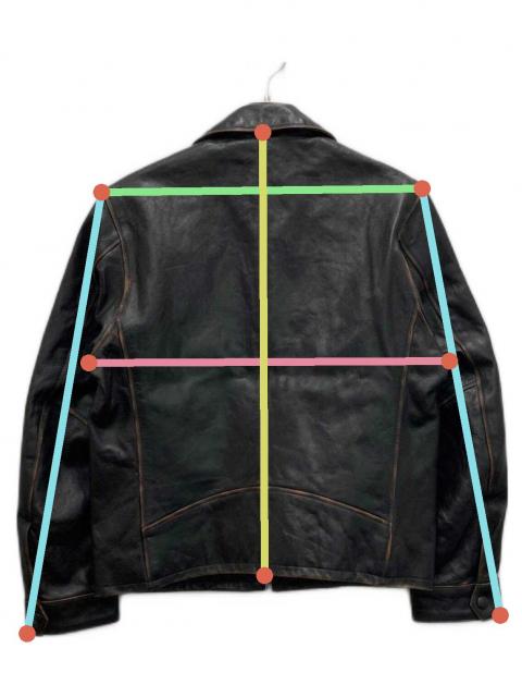 中古・古着通販】EDIFICE (エディフィス) ラムレザー フレンチ