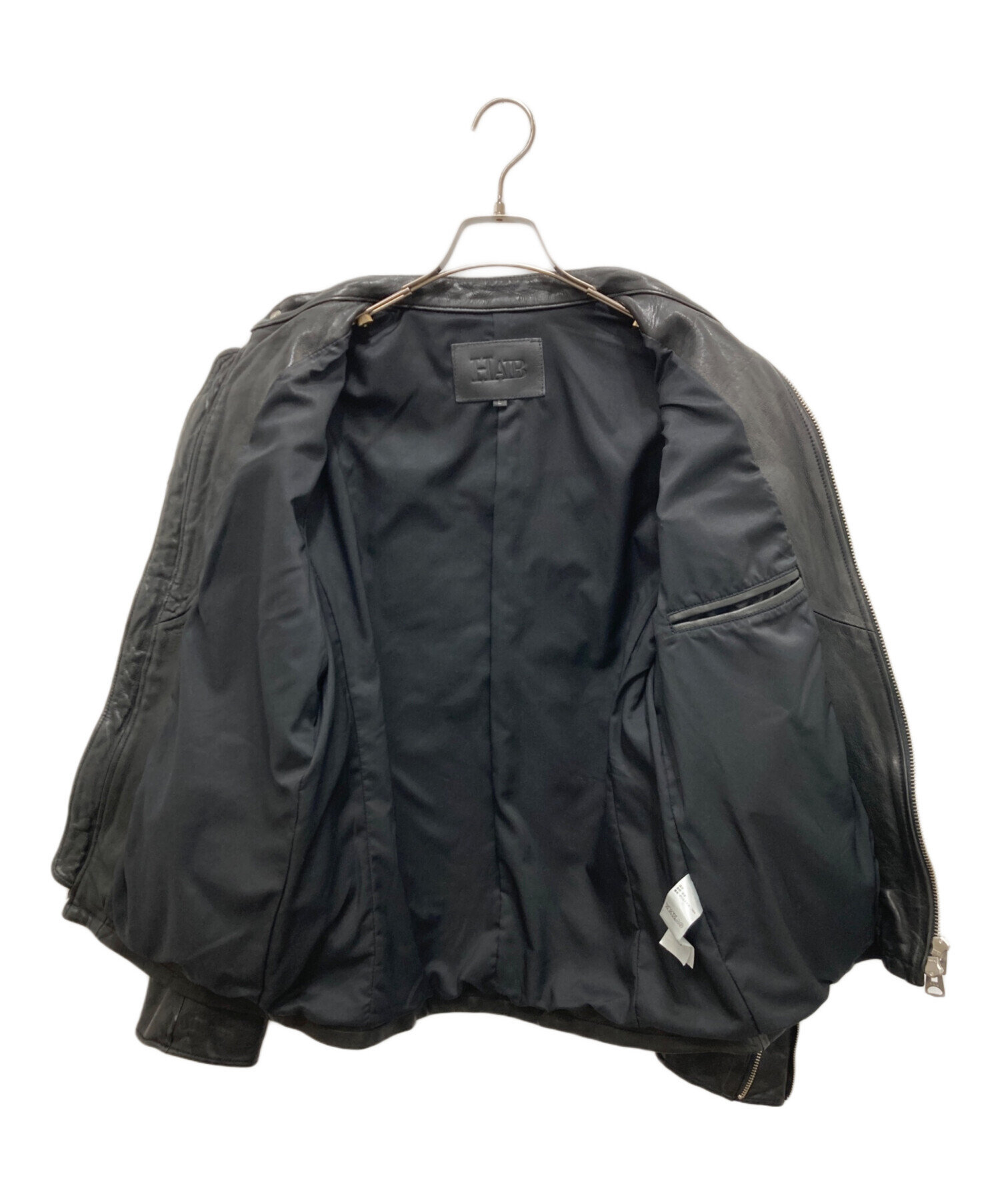 中古・古着通販】HALB (ハルプ) シングルライダーズシープレザー 