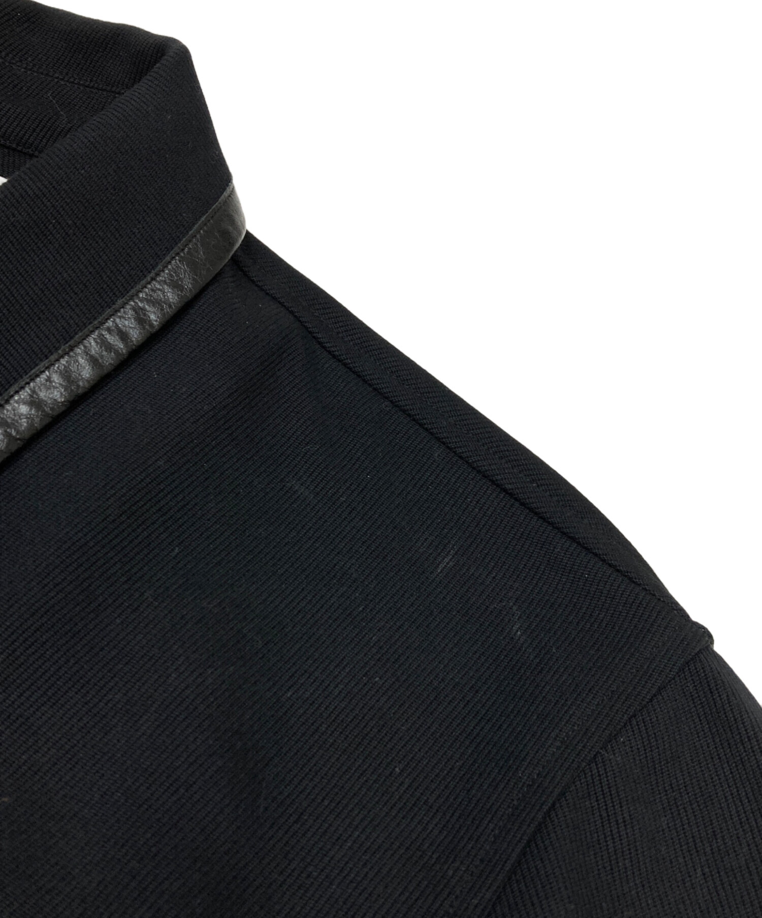 中古・古着通販】TTT MSW (ティー) Wool Leather Piping Jacket