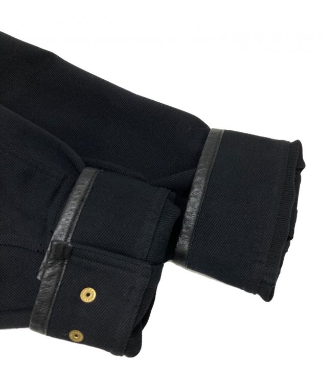 中古・古着通販】TTT MSW (ティー) Wool Leather Piping Jacket