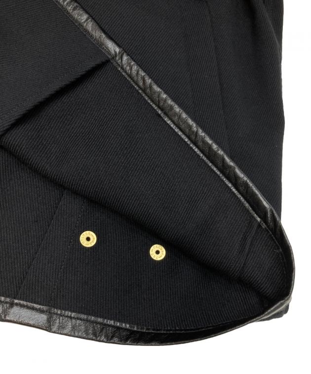 中古・古着通販】TTT MSW (ティー) Wool Leather Piping Jacket