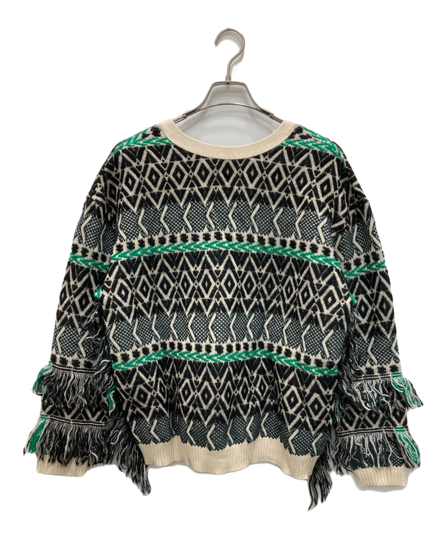 中古・古着通販】sara mallika (サラマリカ) 2wayジャガードニット