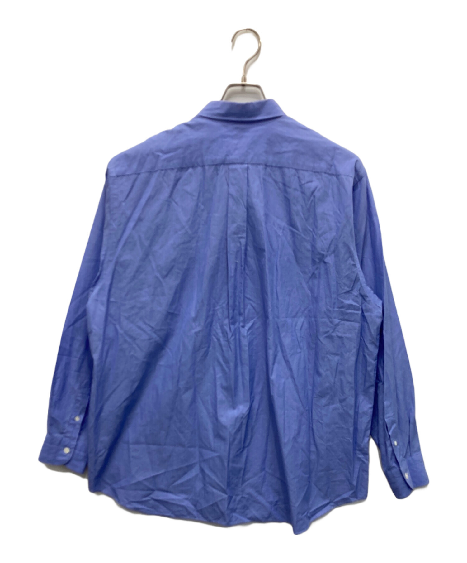 中古・古着通販】COMOLI (コモリ) コモリシャツ ブルー サイズ:3