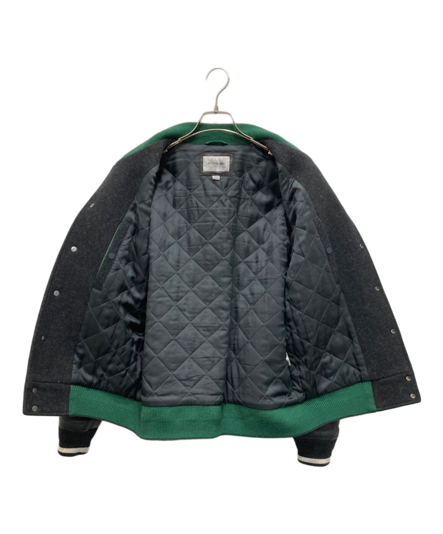 中古・古着通販】LACOSTE (ラコステ) Teddy Collage Jacket ブラック