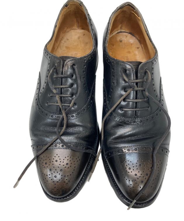 JOHN LOBB ストレートチップ　メダリオン　ブラック　9E JOHN LOBB ストレートチップ メダリオン ブラック 9E JOHN LOBB
